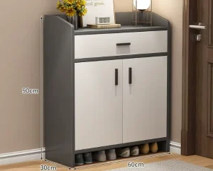 Shoe Cabinet for Home Use Large Capacity Entrance Balcony Living Room Storage Cabinet Integrated Shoe Cabinet