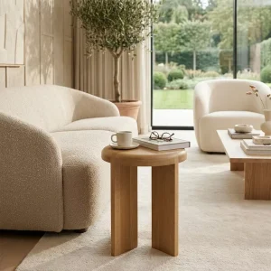 Side Table Small Coffee Table Small Spaces Modern Accent Living Room Bedroom Corners Office Solid Wood