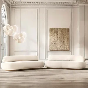 Sigma Stylish Soft Sofa Sectional High Density Sponge Comfortable Convert Customized Size Color Velvet Fabric for Living Room