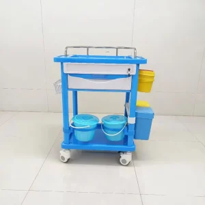 Silent Movable Anesthesia Cart Professional Medical Trolley with Warranty for Operating Room Anesthetic Storage