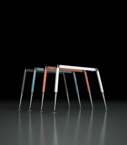 Simple 4 Seater Modern Office Meeting Table Minimalist Staff Workstation Desk Commercial Conference Office Desk Metal Table