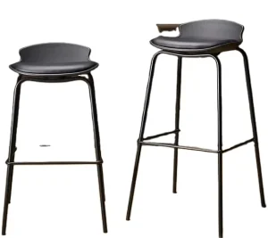 Simple Bar Chairs High Bar Stools Modern Restaurant Chair Reception Chair