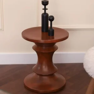 Simple Corner Stool Tea Table Minimalist House Home Office Hotel Metal Glass Wooden Coffee Table Furniture