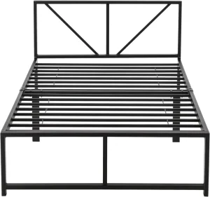 Simple Design Iron Single Bed Employee Dormitory Bed Steel Frame Single Bed Best Quality