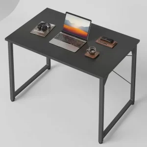 Simple Home Office Modern Style Adjustable Study Writing Laptop Computer Desk with Iron Tube Frame