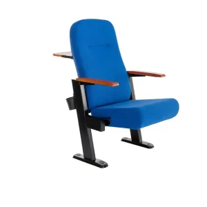 Simple Modern Minimalist Foldable Auditorium Lecture Hall Theater Church School Classroom Fabric Row Chair
