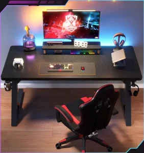 Simple Modern Single Staff Desk Adjustable and Durable Boss Table for Office or Commercial Use Space-Saving Computer Desk