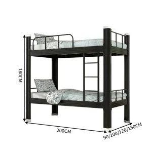 Simple Style Good Quality Twin Bunk Beds for Kids School Dormitory Use