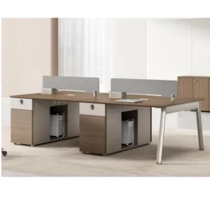 Simple Style Modern Commercial Office Workstation Desk for 4