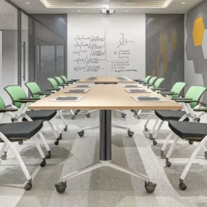 Simple Teenage Desks With Metal Legs for Office Furniture Table Morocco With Wheels