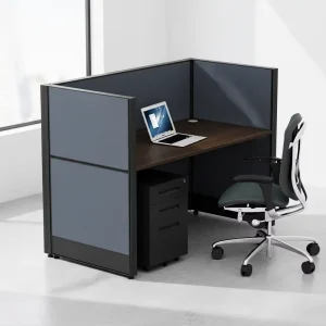 Simple Unique Office Desk Modern Modular Design Single Workstation