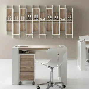 Simple Wood Potable Manicure Table Nail Station Table for Nails Salon Furniture Manicure