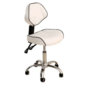 Simple and Minimalist Beauty Technician Work Stool Manicure and Tattoo Chairdentist Chair with Casters for Mobile Use