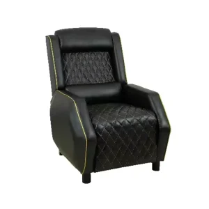 Single Corner Relaxing Leisure Sofa Modern Accent Chairs With Usb Charge Leather Home Theater Recliner Lift Chair