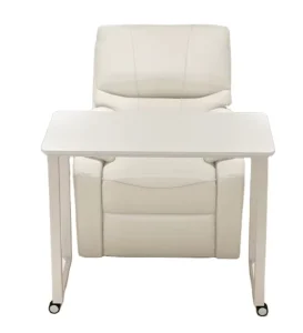Single-Layer Nail Table with Wheels