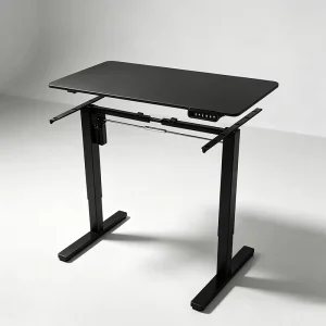 Single Motor Height Adjustable Desk Frame with Multi Position Memory Electric Table Office Height Legs Width Adjustable Desk