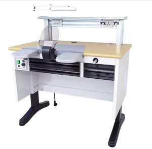 Single Size 1m Dental Lab Work Station School Use Modern Design Fireproof Board Dental Laboratory Furniture