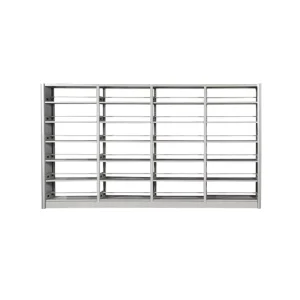 Single sided Bookshelf Metal Library Bookcase Bookstore Bookshelves Steel Library Book Shelf Durable Library Magazine Racks