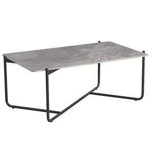 Sintered Stone Custom Small Tea Table Side Iron End Hotel Metal Coffee Tables