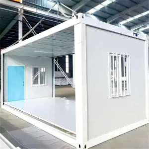 Site Office Folding Container House 20ft 40ft Prefab Modular Steel Cabin Insulated Movable Office for Construction