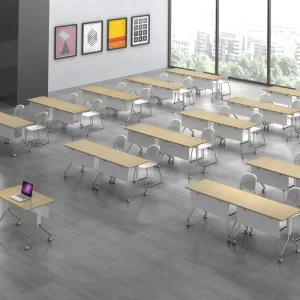 Sleek Modular Training Table for Modern Offices Space Efficient Design for Office Desks