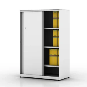 Sliding Door Slim File Cabinets