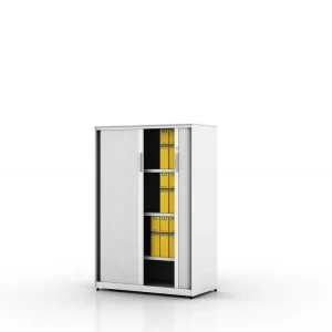 Slim Design Steel Shutter Door Filing Cabinet