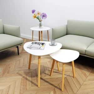 Small Bedroom Mini Small Wooden Low Table Coffee and Tea Table Sofa Side Table for Tea Fruit Snack Bedside Table