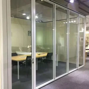Small Office Movable Separating Acoustic Cubicle Single Glazed Glass Partitions Walls for Competitive Price