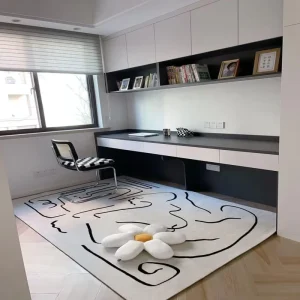 Smart Custom Computer Desk With Hidden Bookshelf for Compact Living Space