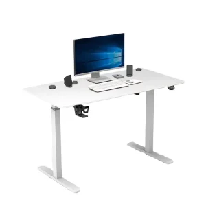 Smart Office Lifting Table Wooden Standing Desk One Frame Match 100-160cm Desktop