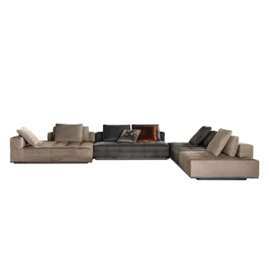 Sofa Set Luxury Designs Sectionals Upholstery Fabric Recliner Real Genuine Leather Sofas