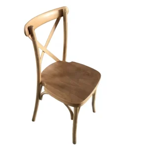 Solid Beechwood Durable Stackable Chiavari Crossback Dining Chair