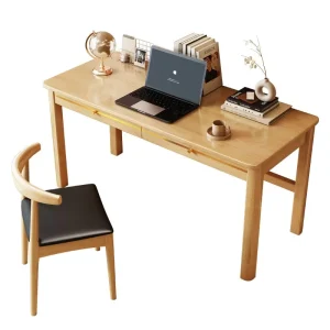 Solid Wood Desk Office Desk Writing Desk for Study Room