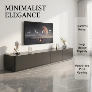 Solid Wood FAS Grade Contemporary TV Stand Multifunctional Storage Eco Friendly Durable Living Room Furniture Bedroom School
