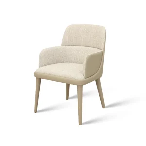 Solid Wood Upholstered Dining Chair Japanese Style Commercial Cafe Restaurant Hotel Wooden Chair