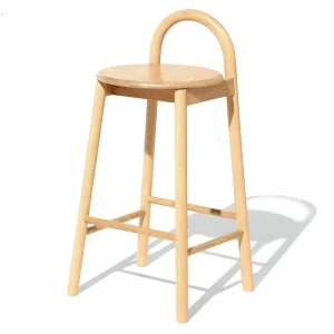 Solid Wood bar Chair Modern Reception Chair bar High Stool Household High Chair BC-026