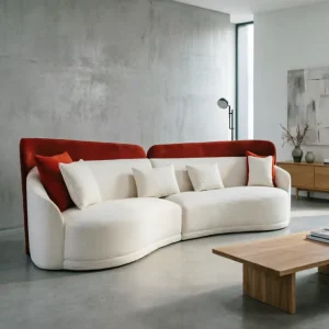 Soothin Designer Living Room Furniture High End Durable Modern Couch Sofa Bloom Series Sectional Fabric Sofa Set