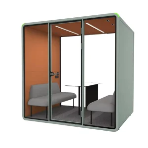 Sound Insulation Pod Private Work Booth Mute Cabin for Library School Quiet Study Cabin Mall Office Individual Quiet Pod
