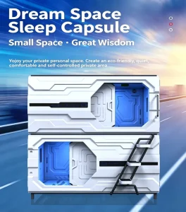 Soundproof Capsule Hotel Bed Capsule Hotel Sleeping Pods Hostel Modular Capsule Sleep Pod Bed