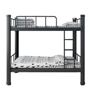 Source Factory Price Funky Twin Over Queen Bunk Bed, Metal Iron Bunk Bed for Children Recamaras Cama Litera