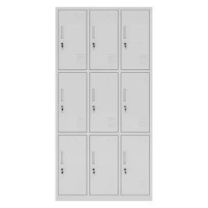 Space Saving Eco Friendly Steel Locker Cabinet for Hospitals