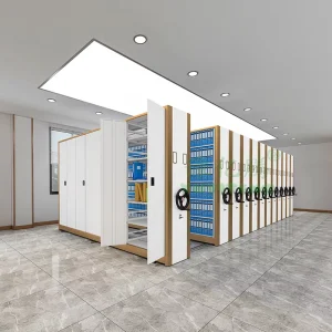 Space Saving Track Mounted Systems for Office Filing and Archives