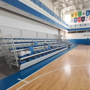 Space saving Indoor Telescopic Tribune Seats Mobile Bleachers Retractable Stand Seat Seating System ACT Seating