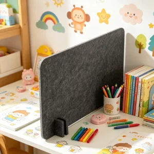 Spesonic Modern Freestanding Cubicle Privacy Divider Eco Friendly 60x60cm Polyester Acoustic Panels Reducing 3D Model Design