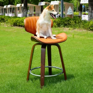 Square Seat Kitchen Pub Chairs Island Kitchen Bar Stool Counter Height Top Barstool