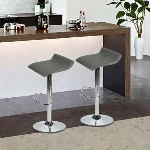 Stable Modern Leather Counter Bar Stool Vintage Outdoor Hotel Restaurant Dining Living Room Gym School Metal Fabric for Home Bar