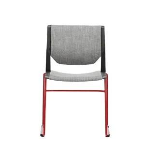 Stackable Armless Office Visitor Waiting Training Mesh Fabric Office Modern Ergonomic Luxury Reception Office Chair