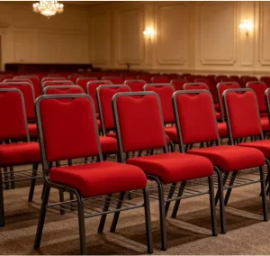 Stackable Auditorium Theatre Furniture Commerical Used Padded Church Chair