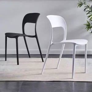 Stackable Backrest Dining Chair for Commercial Restaurant Household